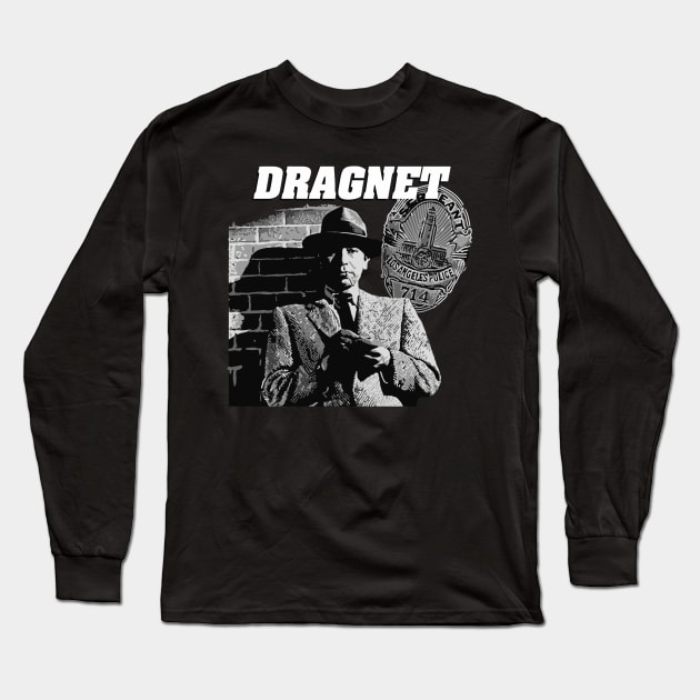 Dragnet 60s Long Sleeve T-Shirt by Olgakunz